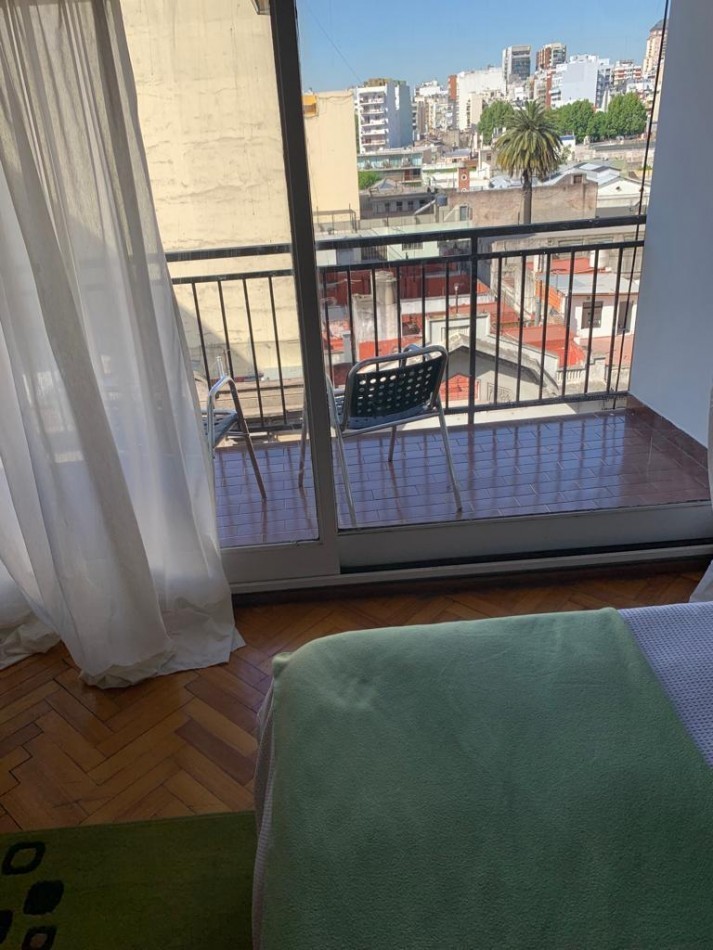 Monoambiente en Venta en Palermo con Balcon 47 m² Super Luminoso Ideal Inversion Av. Cordoba y Bulnes