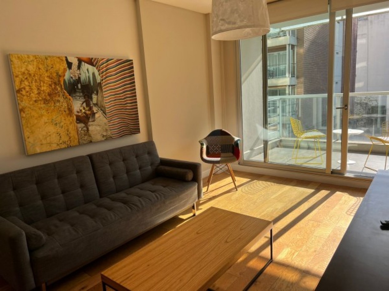 Departamento 2 Ambientes Amoblado en Palermo con Cochera Pileta Gym y Seguridad 24 Horas