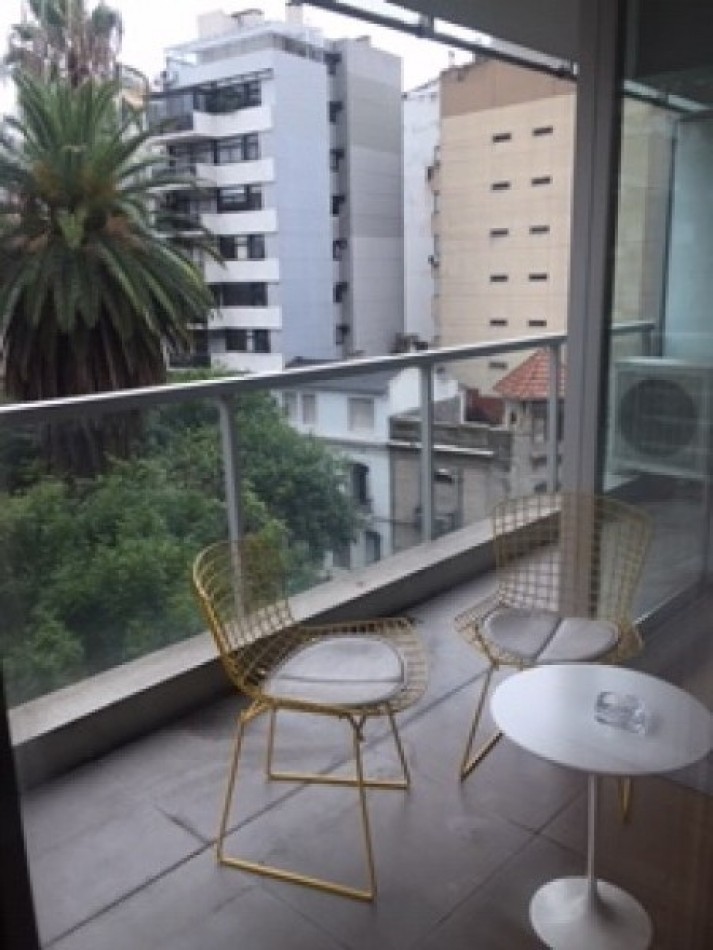 Departamento 2 Ambientes Amoblado en Palermo con Cochera Pileta Gym y Seguridad 24 Horas