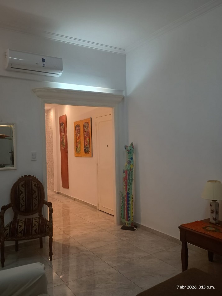 Departamento 3 Ambientes en Alquiler en Palermo 80 m² con Balcon Muy Luminoso y Listo para Habitar