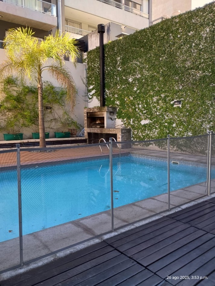 Departamento 3 Ambientes en Alquiler en Palermo con Amenities Muy Luminoso y Excelente Ubicacion