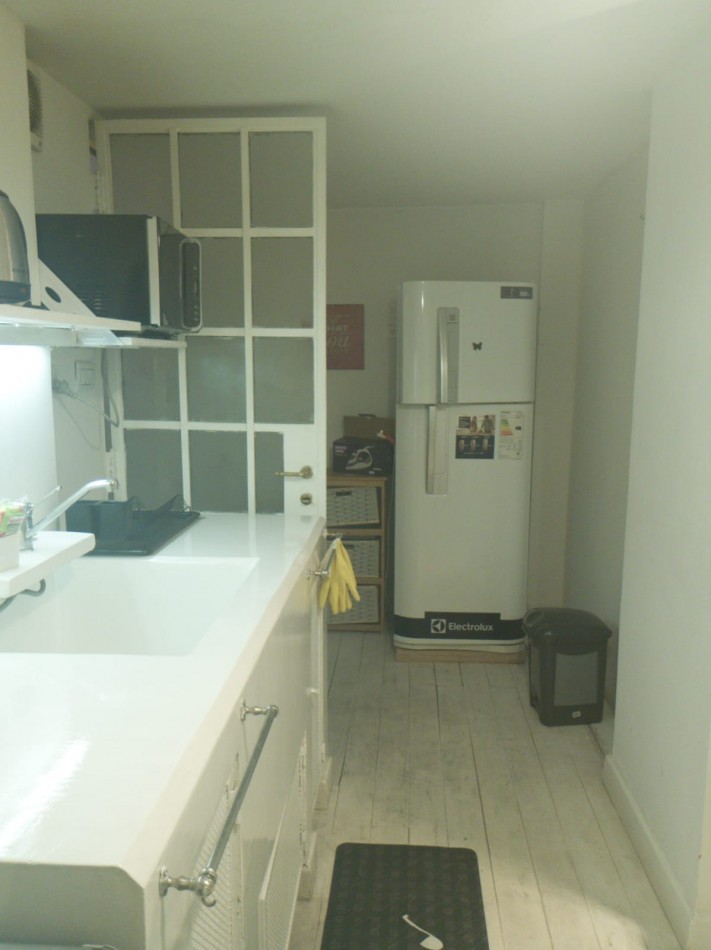 PB 2 Ambientes Amoblado en Alquiler con Patio de 22 m² Apto Mascotas Santa Fe y Riobamba