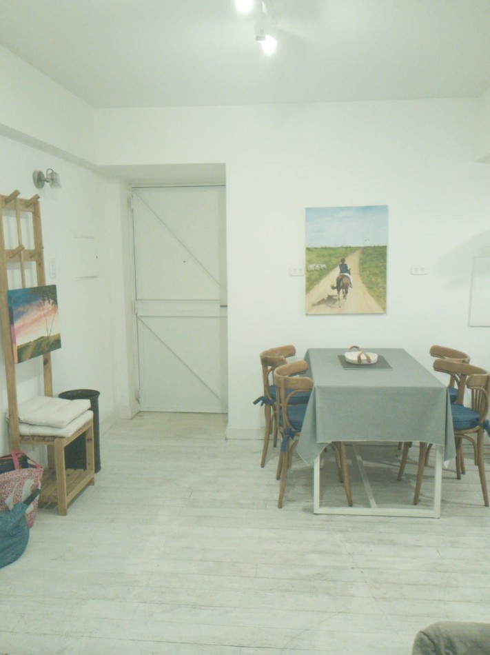 PB 2 Ambientes Amoblado en Alquiler con Patio de 22 m² Apto Mascotas Santa Fe y Riobamba
