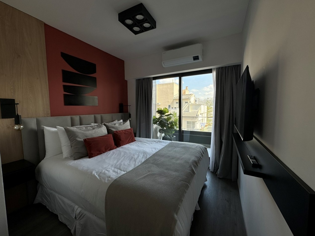 Alquiler 3 Ambientes Amoblado con Cochera en Palermo Colegiales 75 m²