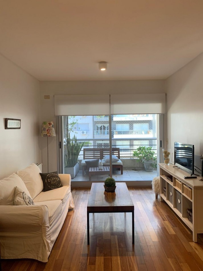 Departamento 3 Ambientes Alquiler Palermo con Amenities, Balcon, Cochera, Luminoso