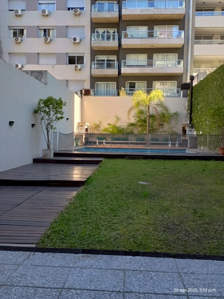 Departamento 3 Ambientes Alquiler Palermo con Amenities, Balcon, Cochera, Luminoso