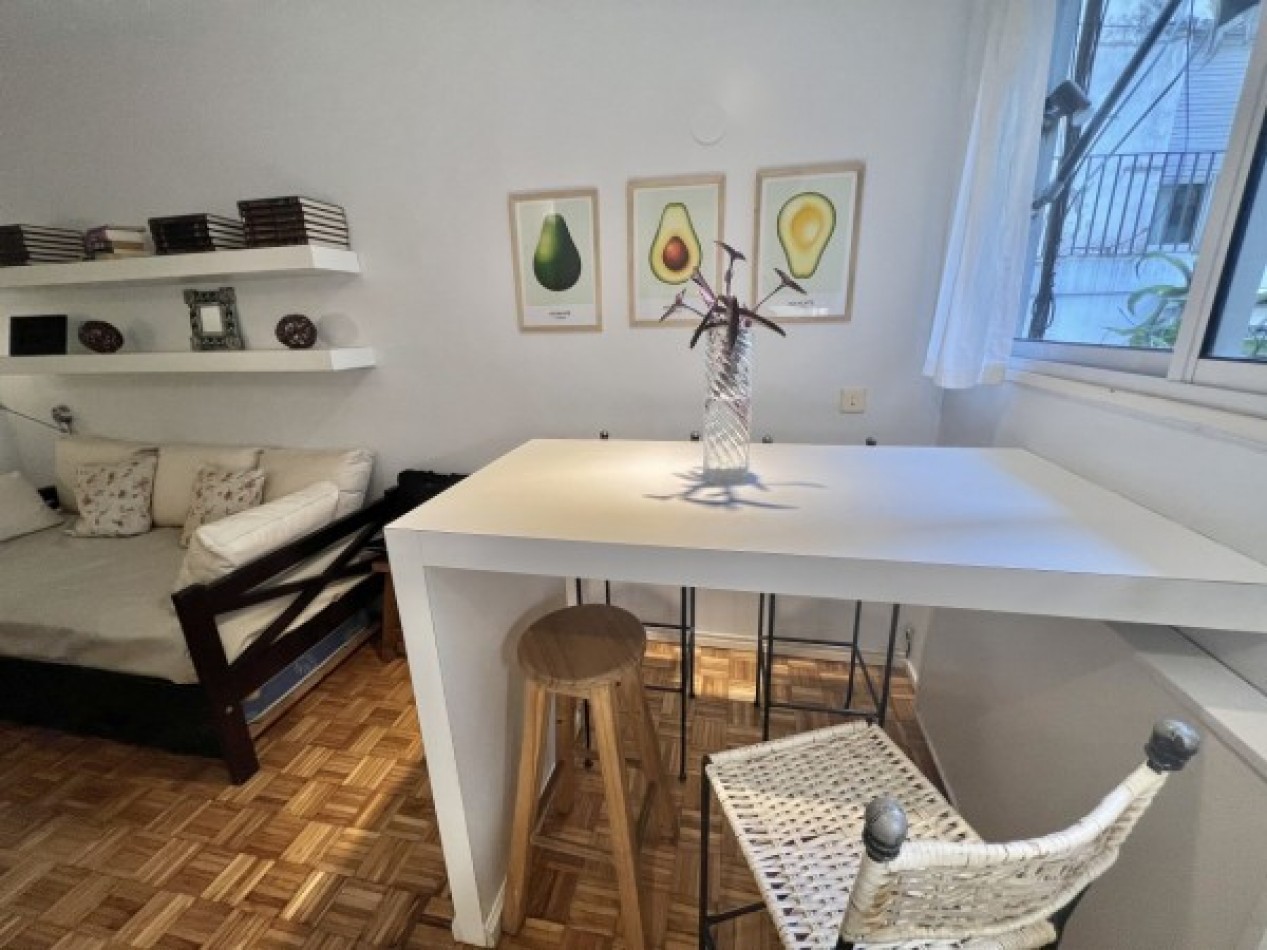 DEPARTAMENTO EN ALQUILER EN RECOLETA 2 AMBIENTES, Para 1 persona