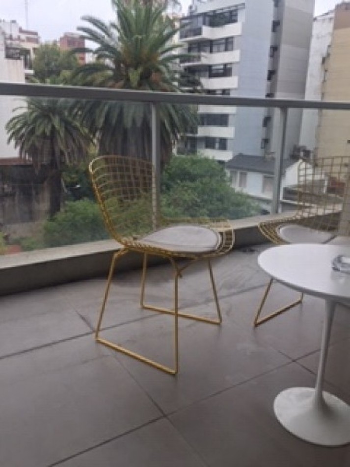 Palermo · 2 amb. amoblado premium · pileta, gym, seguridad 24h · cochera