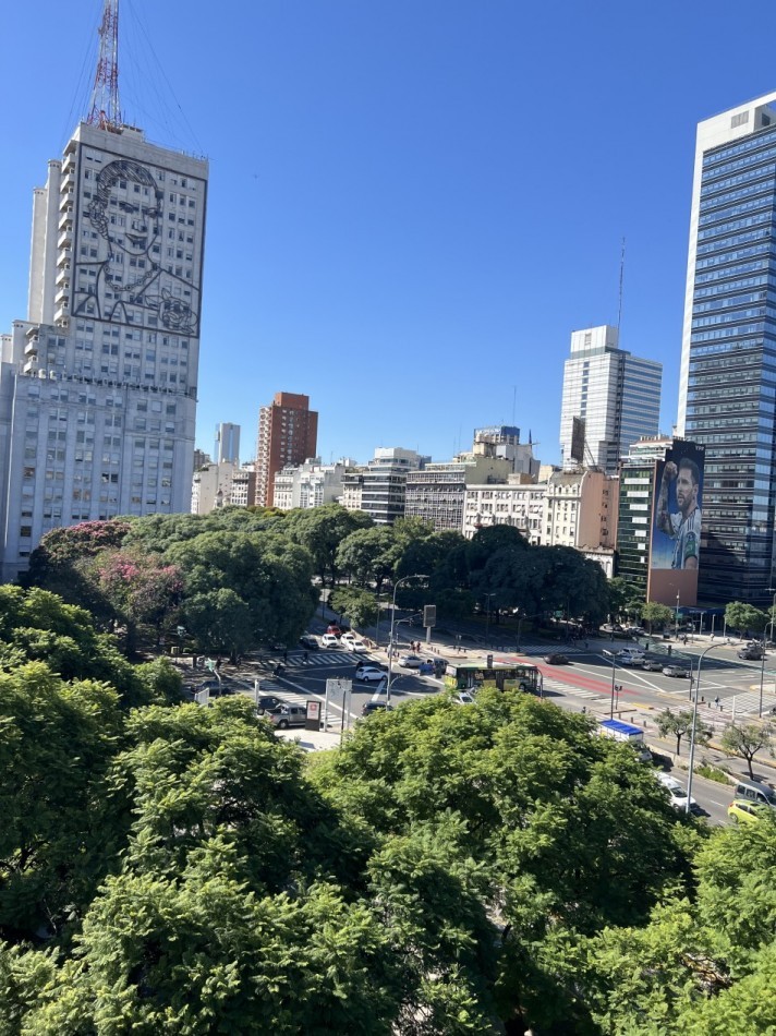 EXCENTRICO DEPARTAMENTO DE 3 NIVELES SOBRE AV. LIMA - OBELISCO- Terraza con parrilla - Long Term