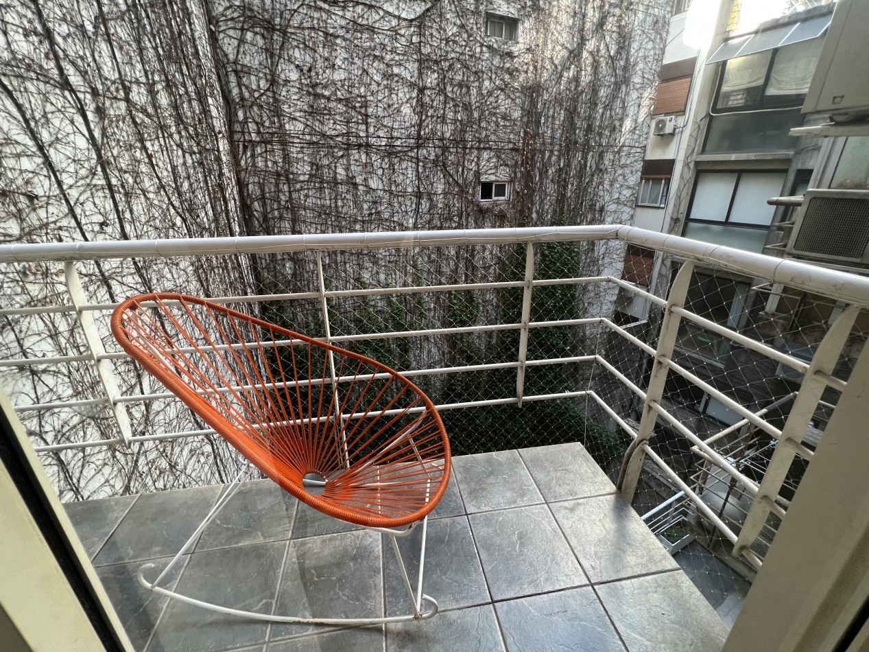 Las Cañitas | 2 Ambientes Amoblado y Equipado | Balcon | WiFi | Lavarropas | Excelente Ubicacion en Migueletes
