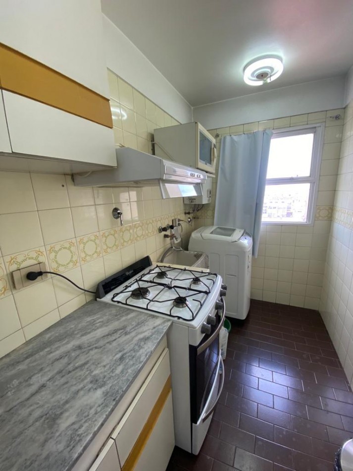 Recoleta | 2 amb. amoblado | Balcon | Expensas incluidas | Seguridad 24 hs | Pulmon de manzana