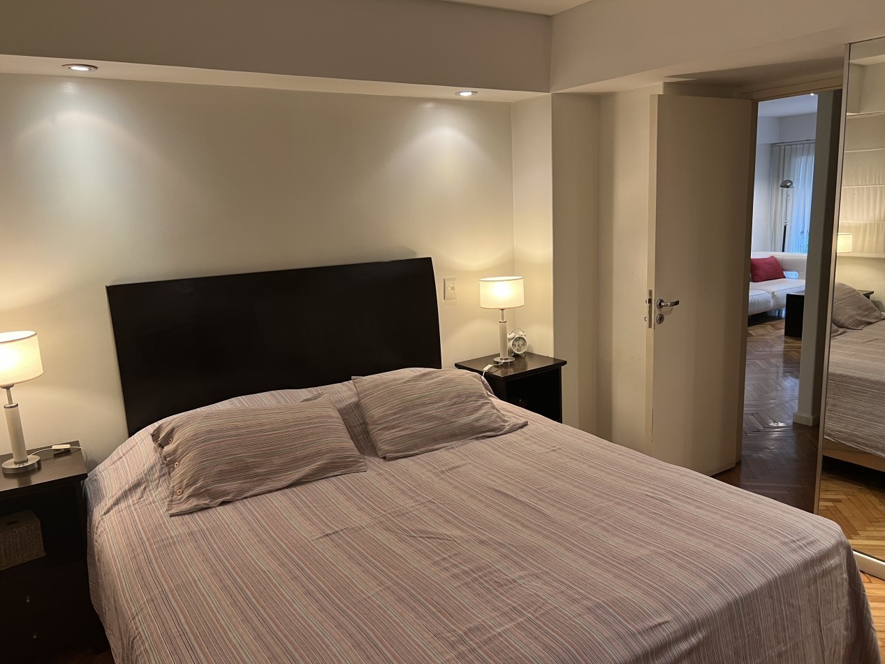 Las Cañitas | 3 Ambientes Amoblado y Equipado | Balcon | Aire Acondicionado | Calefaccion Central | Excelente Ubicacion