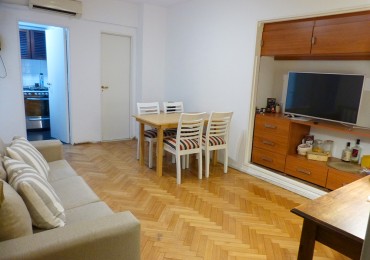 Departamento 2 ambientes amoblado en Barrio Norte