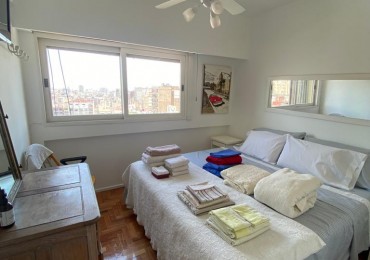Departamento 2 Ambientes Amoblado en Recoleta | Balcon, Super Luminoso y Seguridad 24 hs