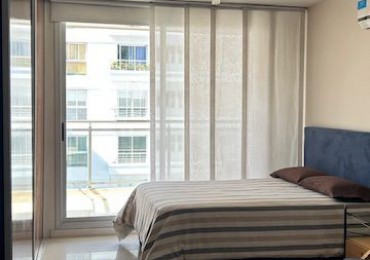 Monoambiente en alquiler amoblado con balcon vista panoramica amenities y excelente ubicacion