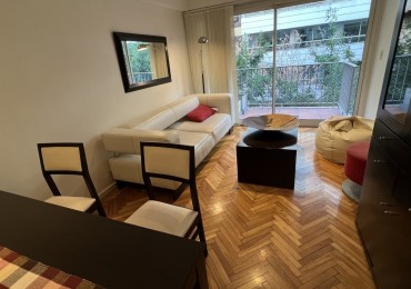 Las Cañitas | 3 Ambientes Amoblado y Equipado | Balcon | Aire Acondicionado | Calefaccion Central | Excelente Ubicacion